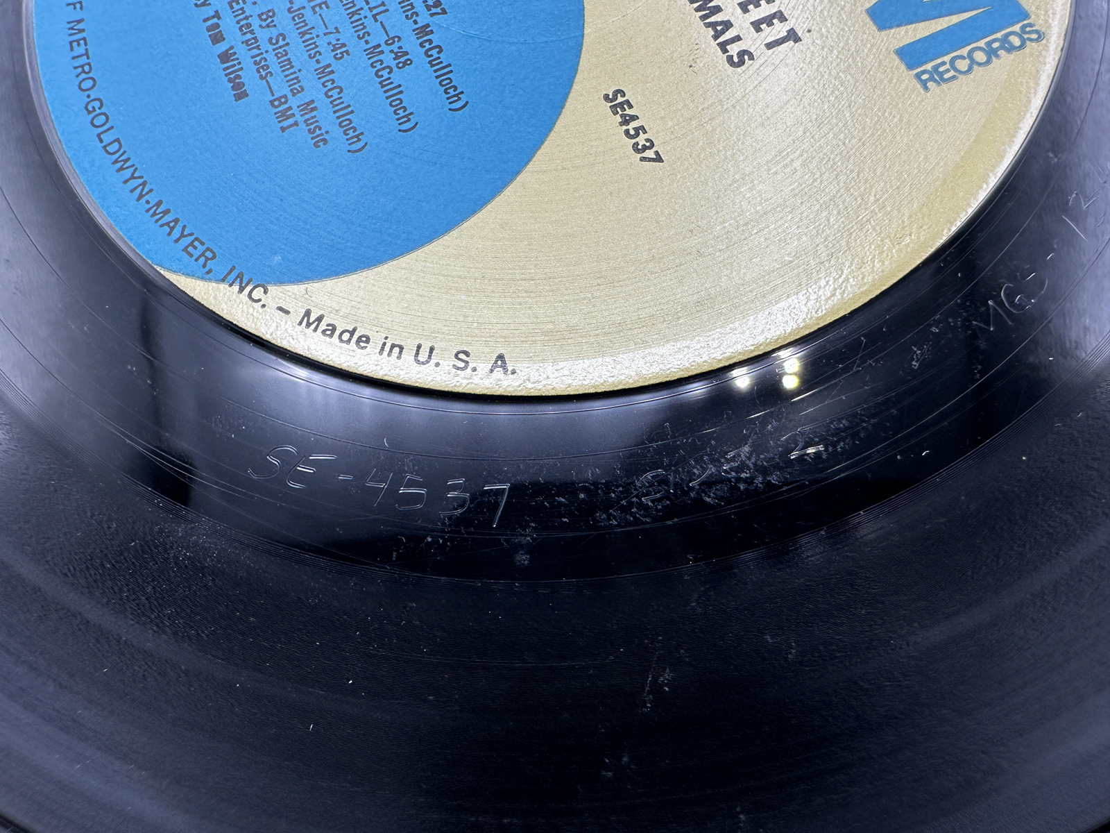 1968 MGM Records Eric Burdon & The Animals The Twain Shall Meet Vinyl Album - SE4537