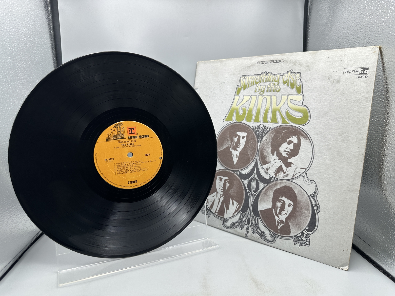 Reprise Records The Kinks Something Else by the Kinks Vinyl Album LP (1975) RS 6279 - US Pressing with Warner Logo - Includes Period Inner S