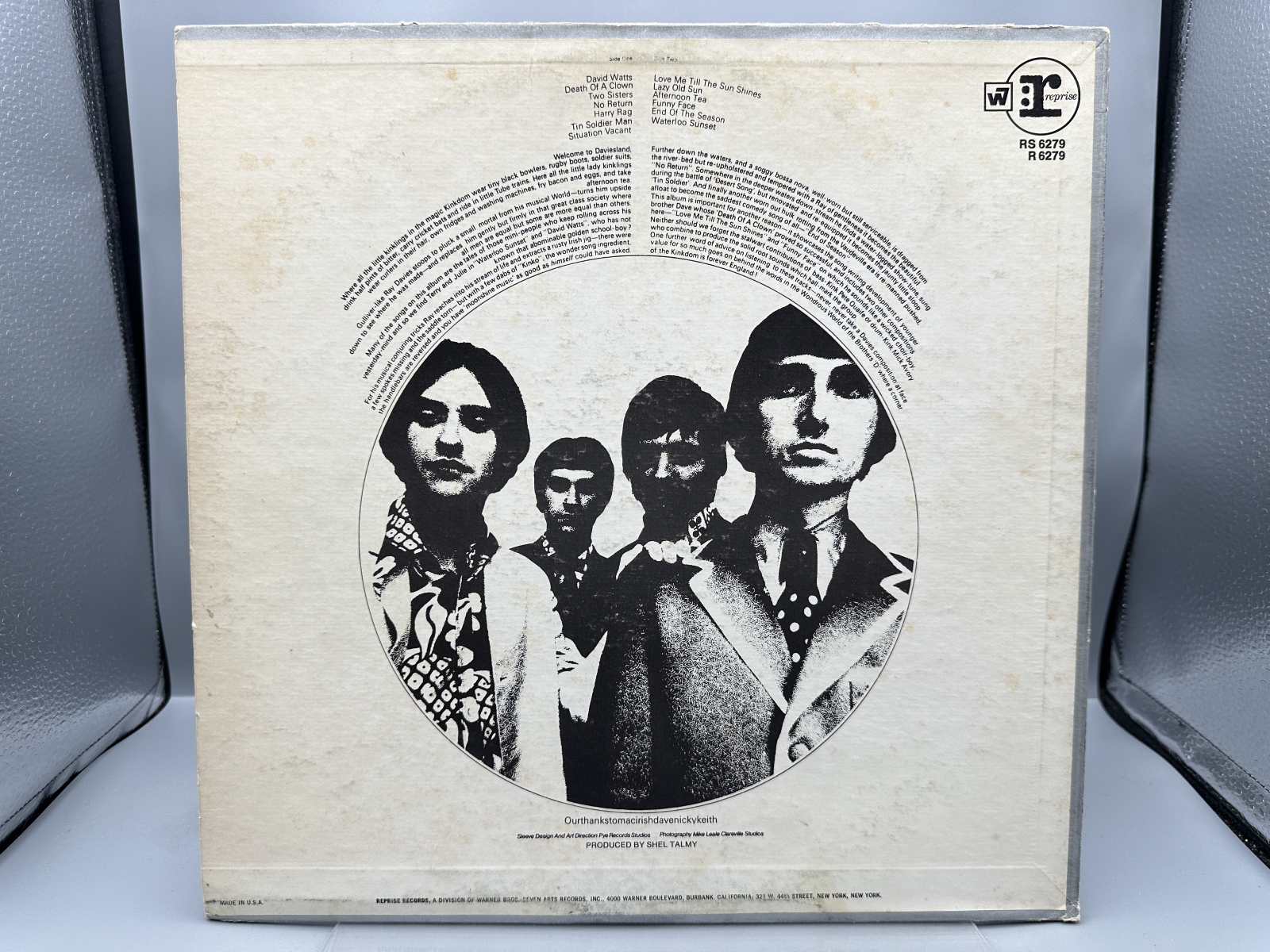 Reprise Records The Kinks Something Else by the Kinks Vinyl Album LP (1975) RS 6279 - US Pressing with Warner Logo - Includes Period Inner S