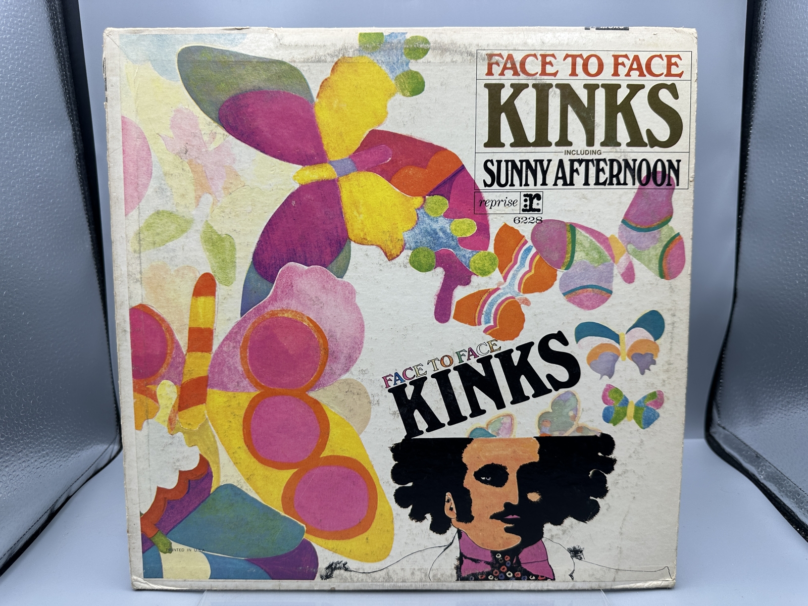Reprise Records The Kinks Face to Face Vinyl Album LP (1966) R 6228 - Mono Pressing - Including Sunny Afternoon