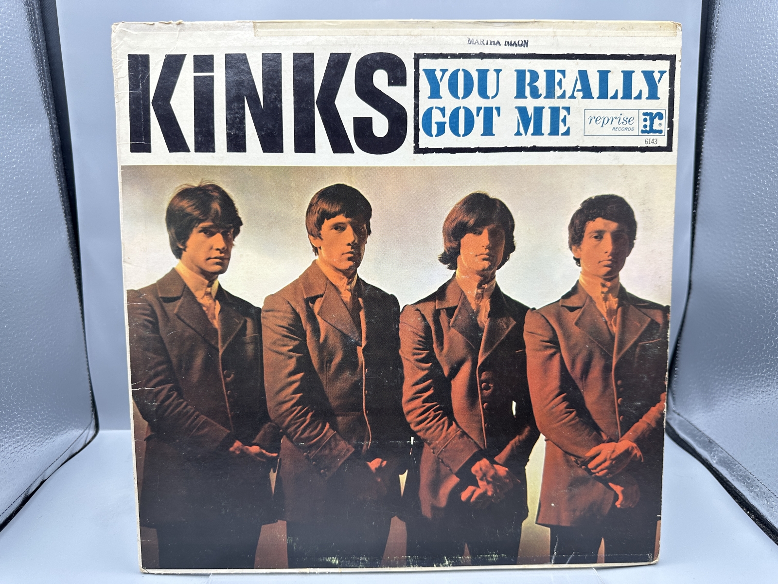 Reprise Records The Kinks You Really Got Me Vinyl Album LP (1964) R-6143 - Mono Pressing - Original Tricolor Steamboat Label