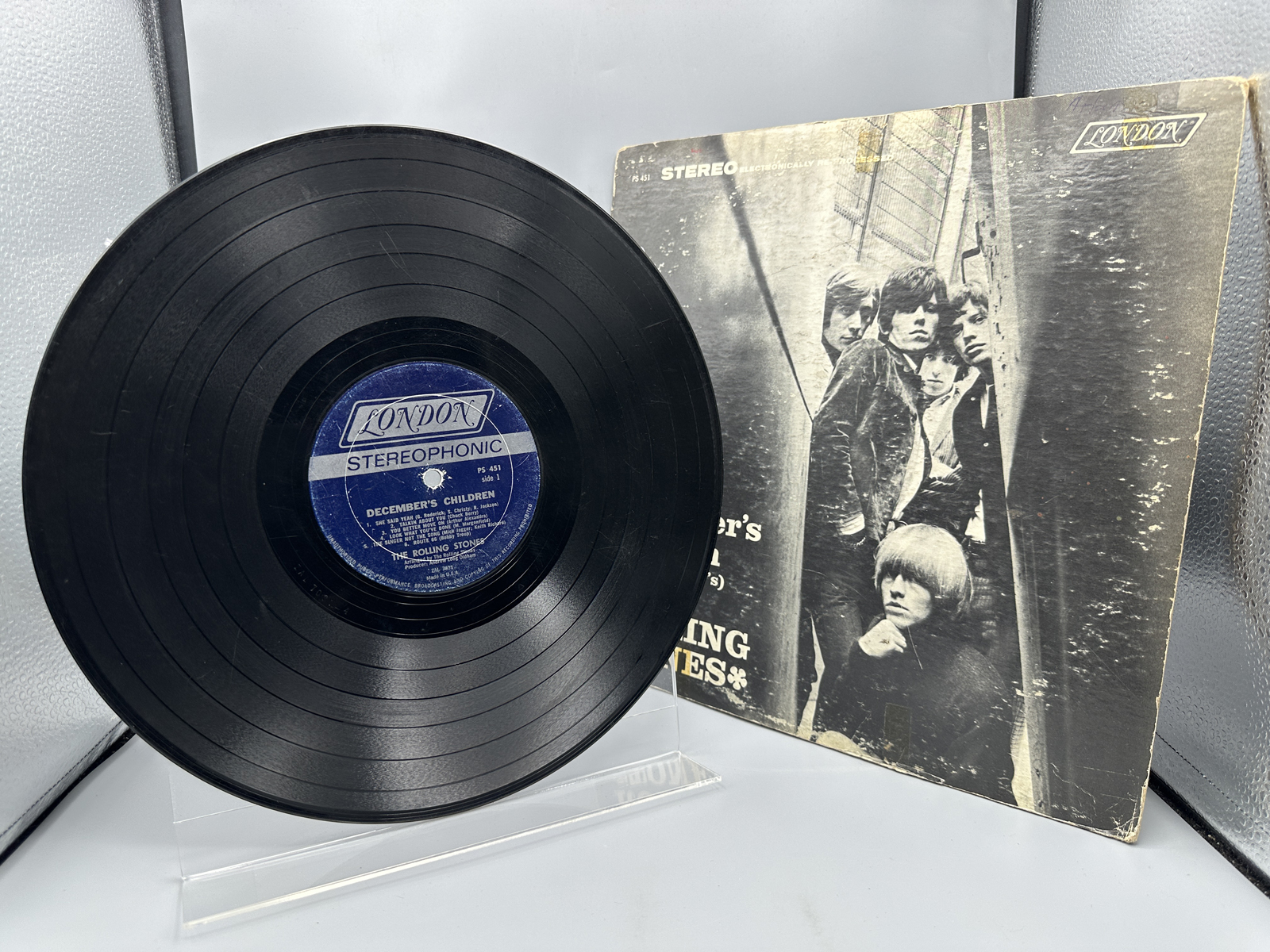 1965 London Records The Rolling Stones December's Children (and everybody's) Vinyl Album - PS 451