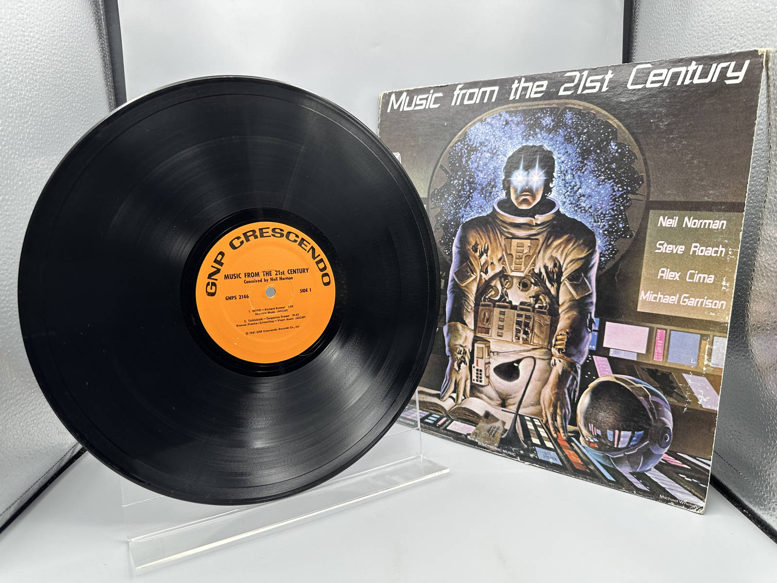 1983 GNP Crescendo Records Various Artists Music From The 21st Century Vinyl Album - GNPS 2146 (Orange Labels)