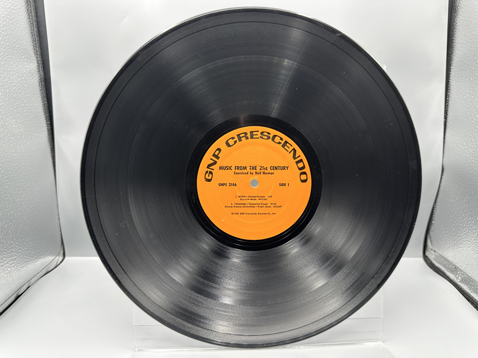 1983 GNP Crescendo Records Various Artists Music From The 21st Century Vinyl Album - GNPS 2146 (Orange Labels)
