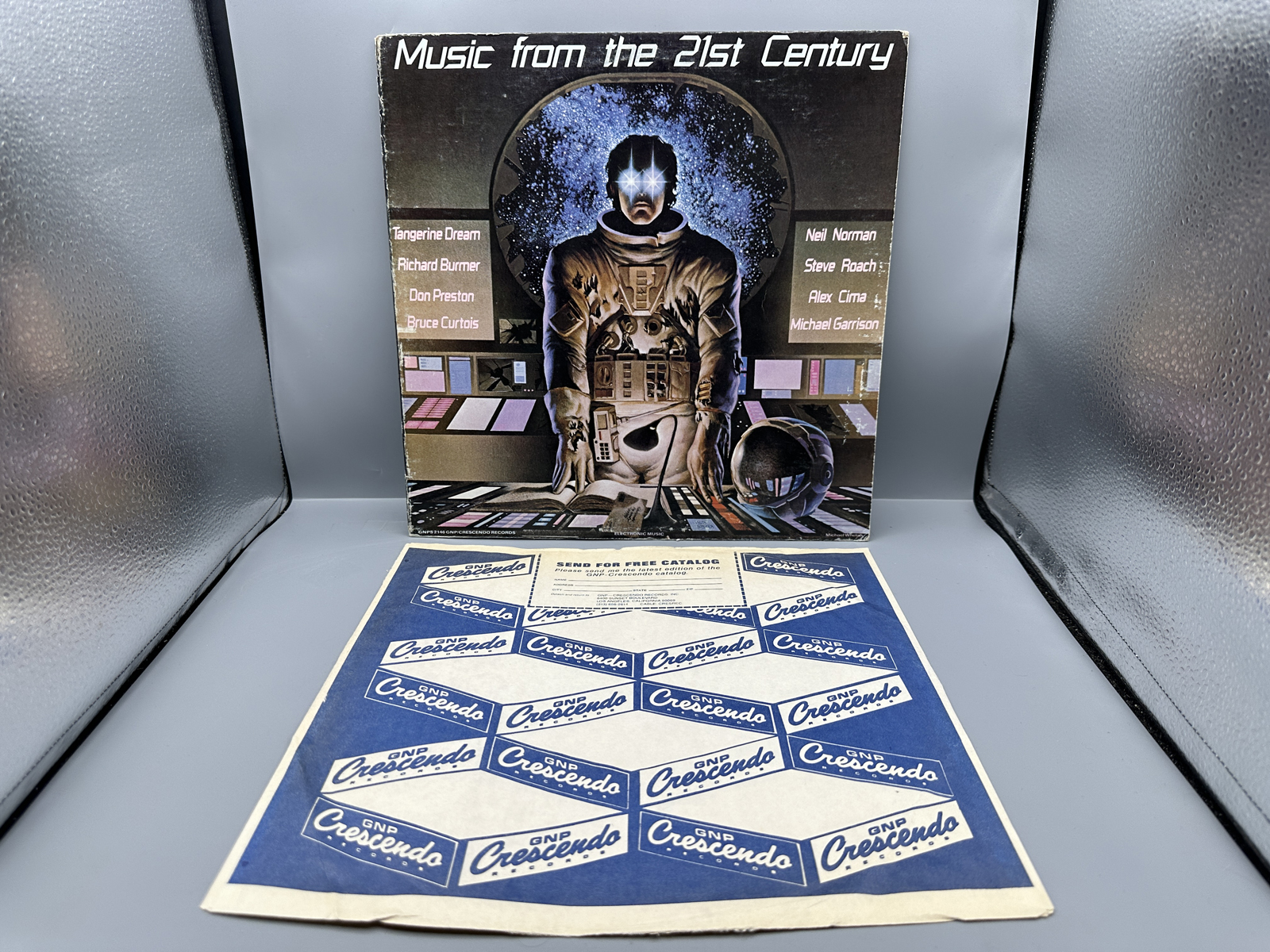 1983 GNP Crescendo Records Various Artists Music From The 21st Century Vinyl Album - GNPS 2146 (Orange Labels)
