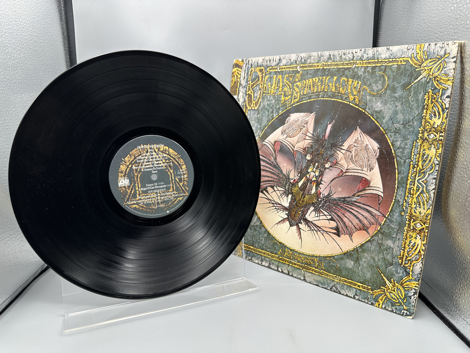 1976 Atlantic Records Jon Anderson Olias of Sunhillow Vinyl Album - SD 18190