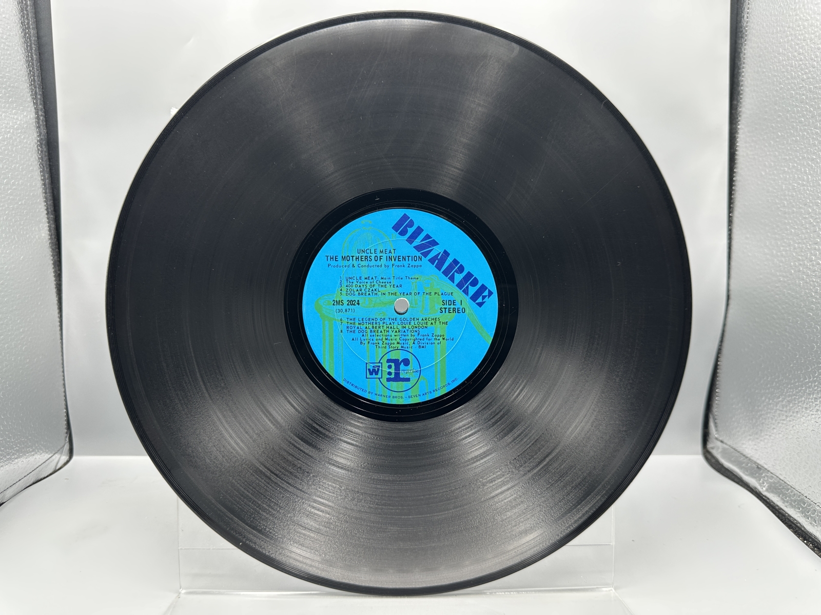 Bizarre Records The Mothers of Invention Uncle Meat 2-LP Vinyl Album (1969) 2MS 2024 - Includes original printed inner sleeves
