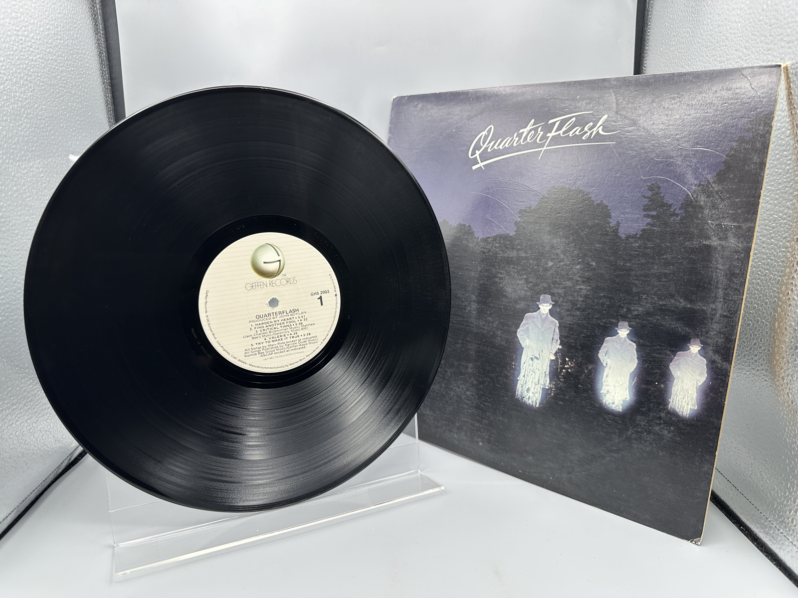 1981 Geffen Records Quarterflash Self-Titled Vinyl Album - GHS 2003