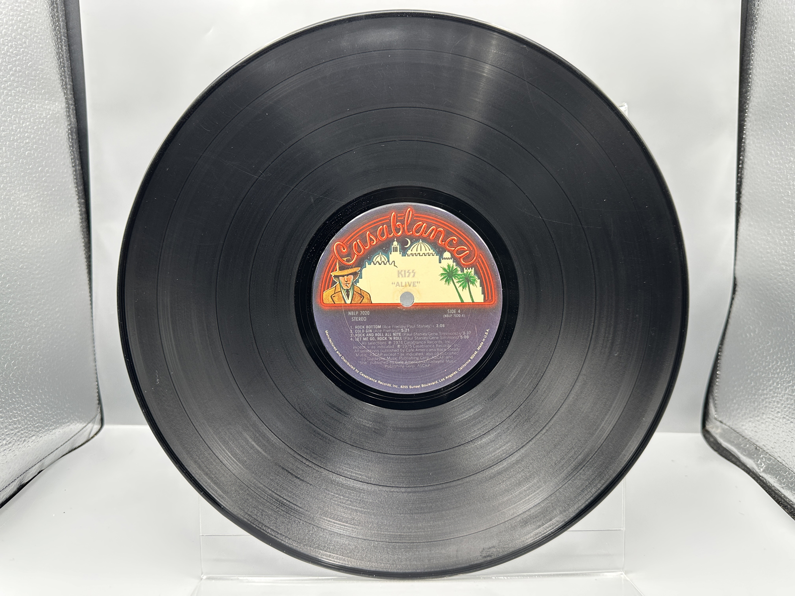 1975 Casablanca Records KISS ALIVE! Double LP Vinyl Album - NBLP 7020