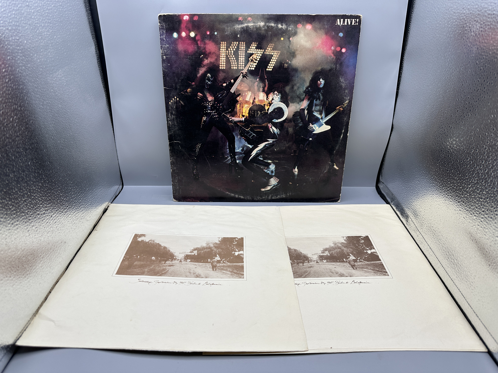 1975 Casablanca Records KISS ALIVE! Double LP Vinyl Album - NBLP 7020