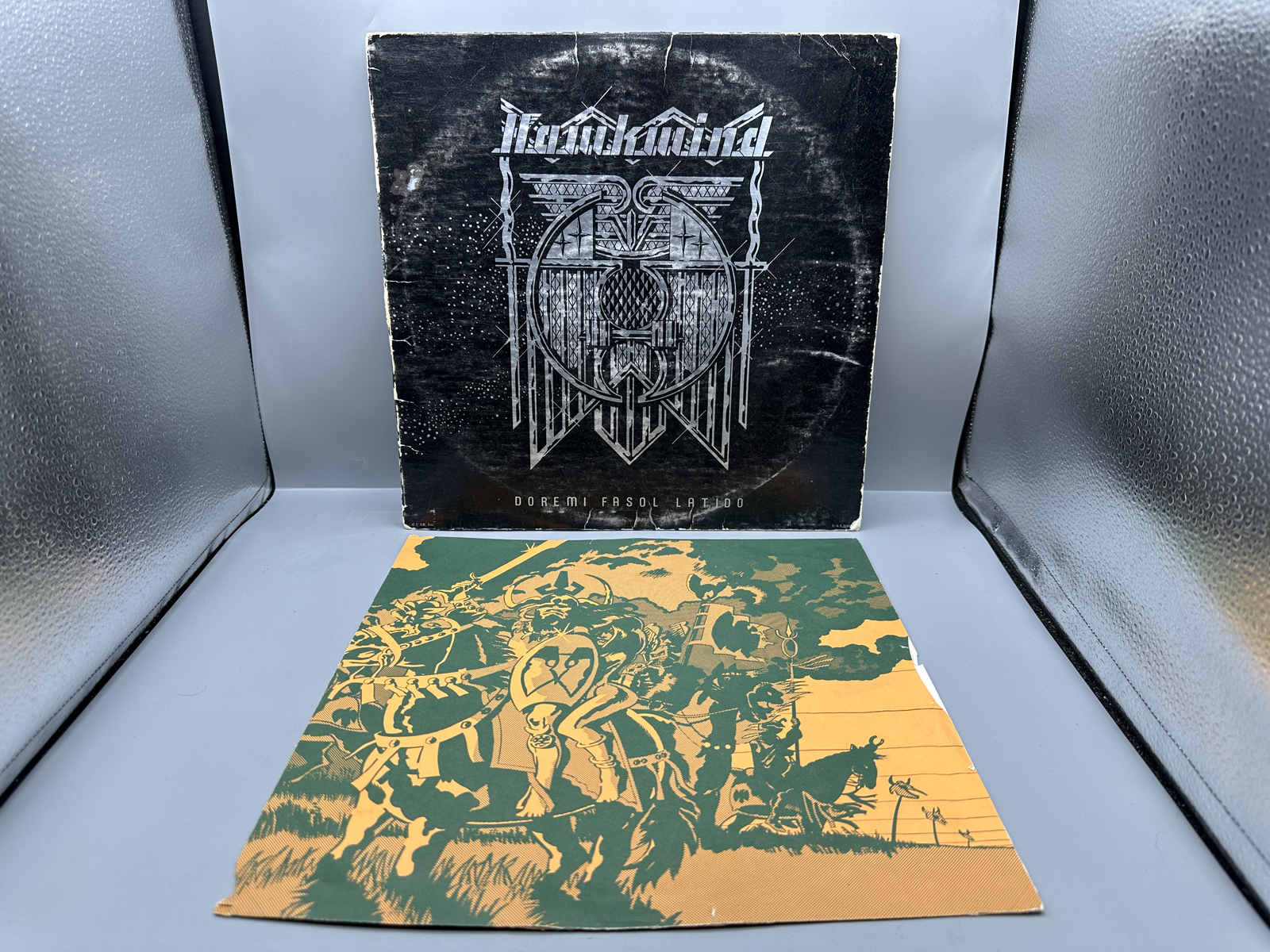 1972 United Artists Records Hawkwind Doremi Fasol Latido Vinyl Album - UA-LA061-F