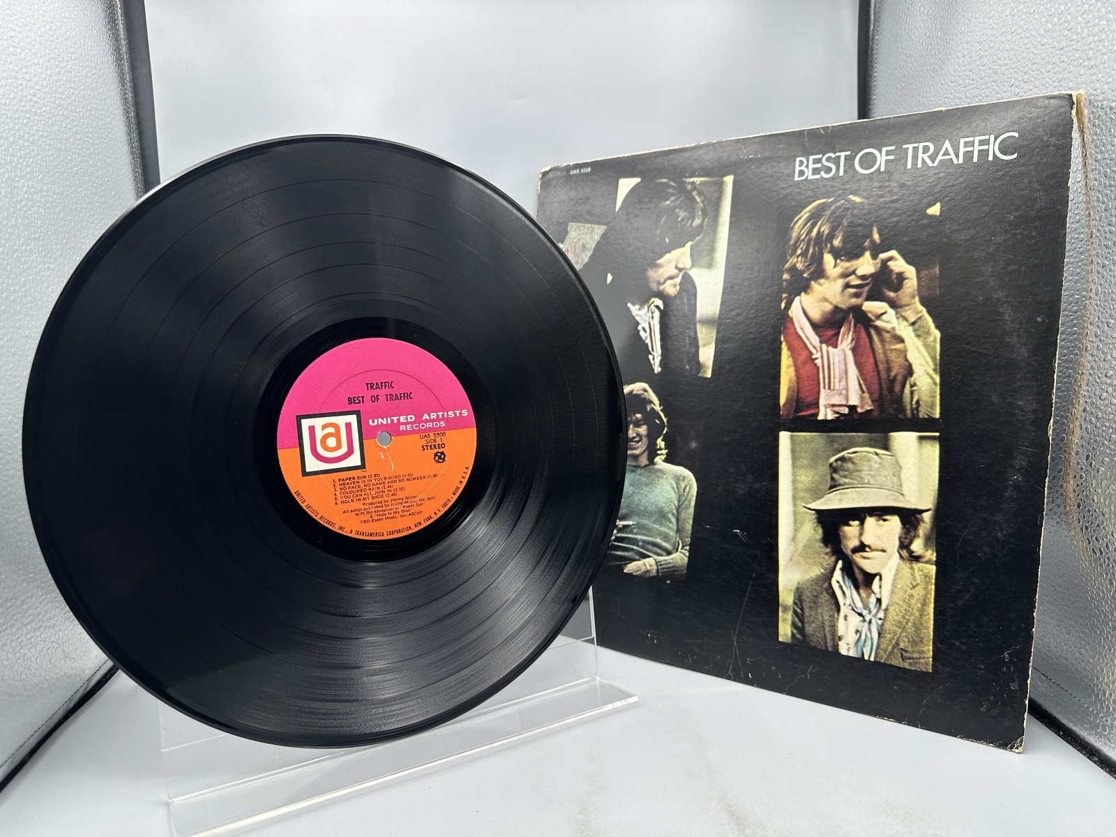 United Artists Records Traffic Best Of Traffic Vinyl Album LP (1969) UAS 5500 - US Compilation