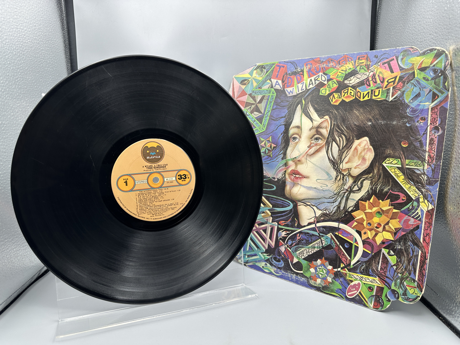 1973 Bearsville Records Todd Rundgren A Wizard, A True Star Vinyl Album - BR 2133