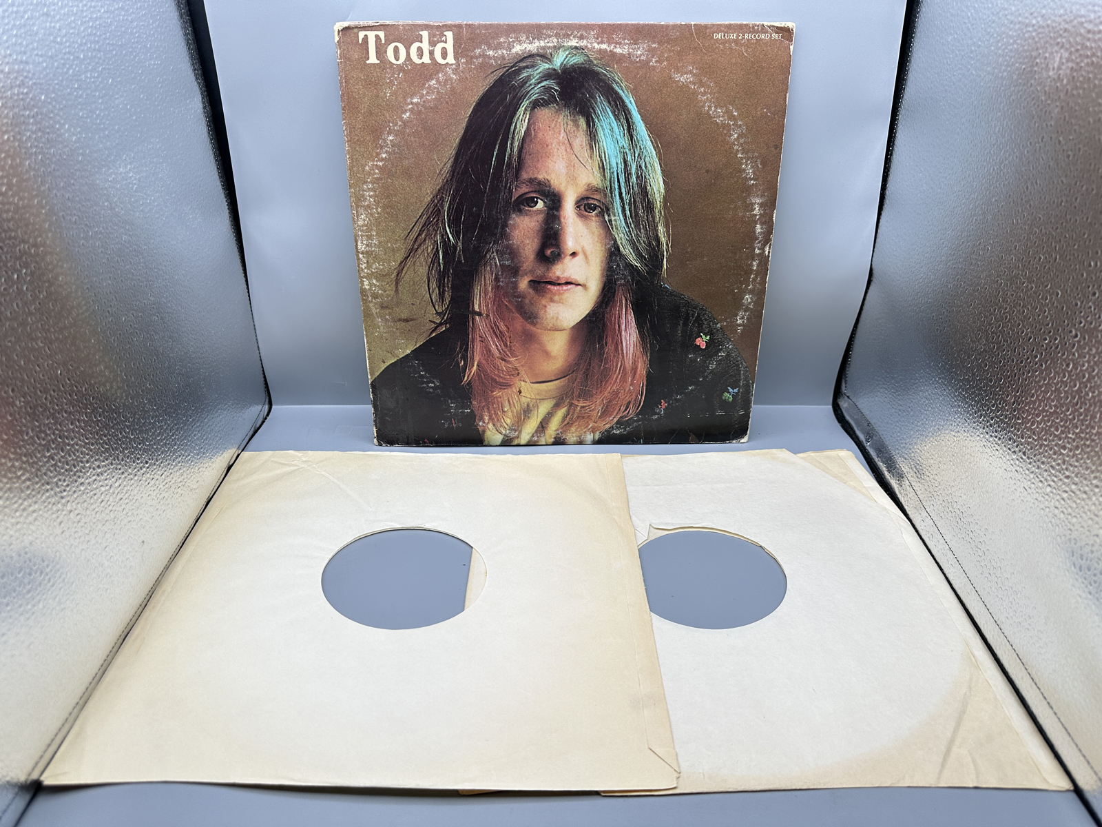 1974 Bearsville Records Todd Rundgren "Todd" Deluxe 2-Record Set Vinyl Album - 2BR 6952