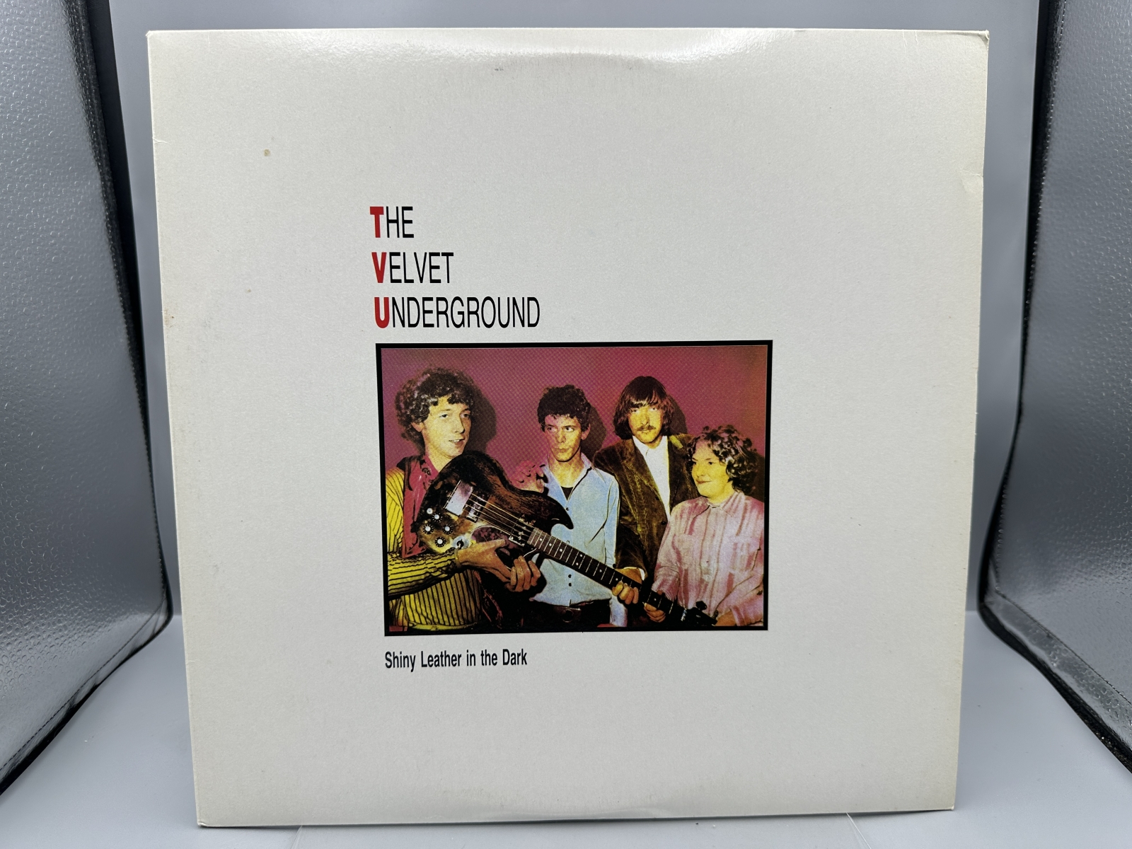 Easy Flyte Records The Velvet Underground Shiny Leather in the Dark 2-LP Vinyl Album FLIGHT 160 - Unofficial Release - Rare Live and Soundtr