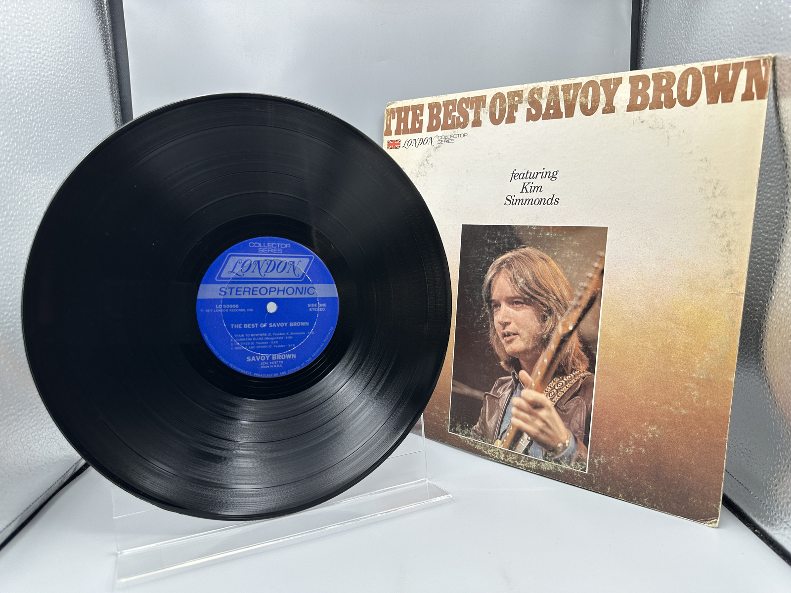 1973 London Records Savoy Brown The Best of Savoy Brown featuring Kim Simmonds Vinyl Album - LC 50000