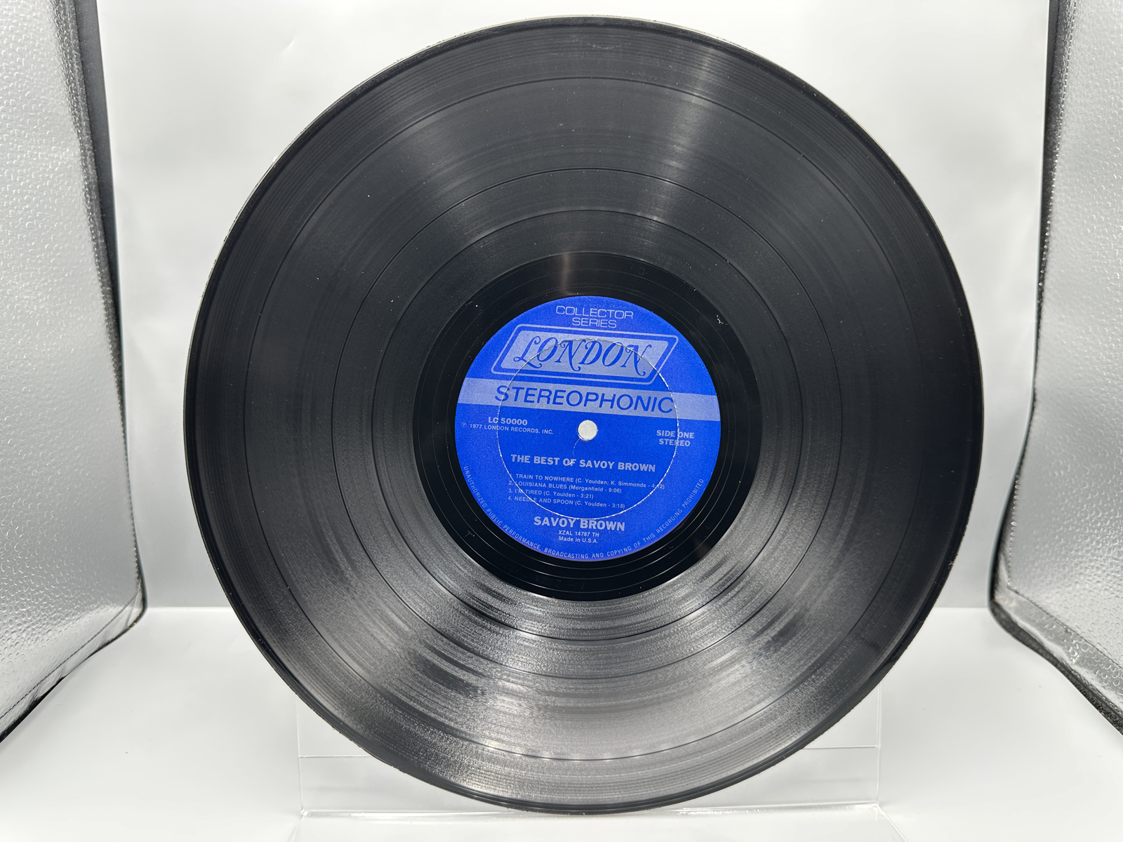 1973 London Records Savoy Brown The Best of Savoy Brown featuring Kim Simmonds Vinyl Album - LC 50000