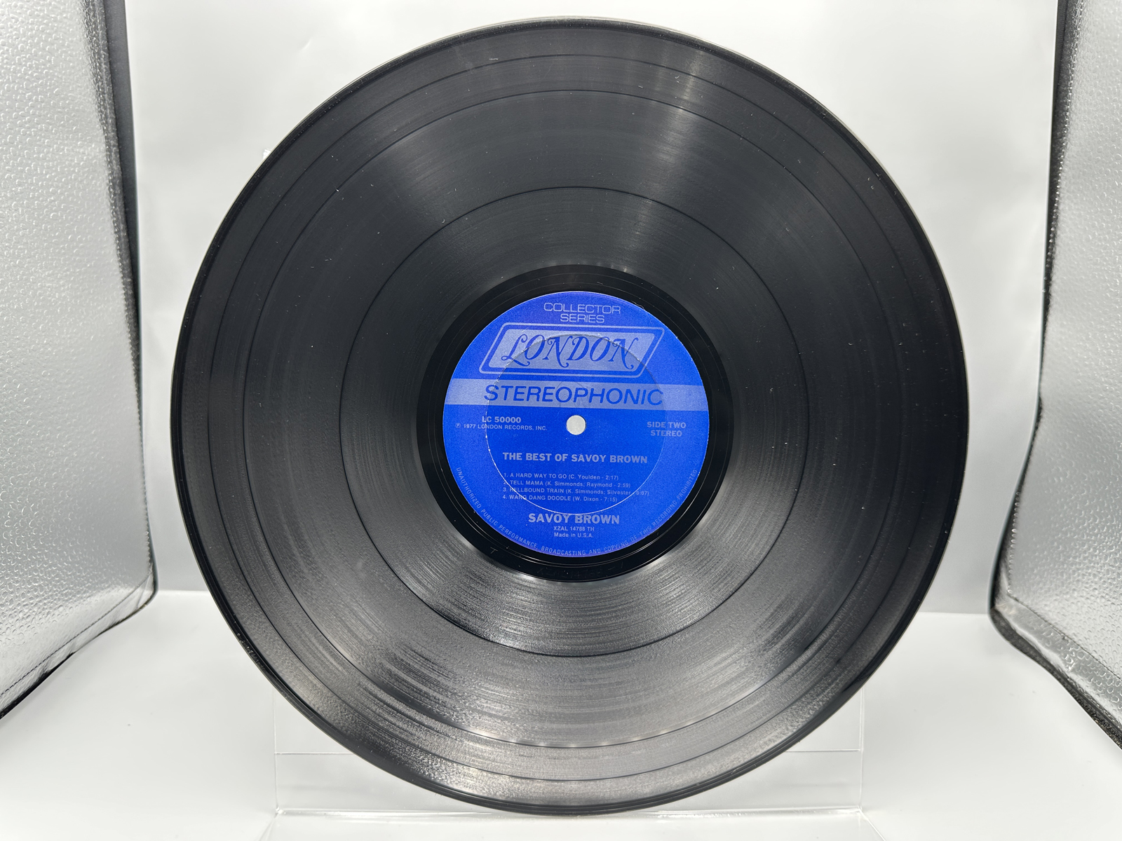 1973 London Records Savoy Brown The Best of Savoy Brown featuring Kim Simmonds Vinyl Album - LC 50000