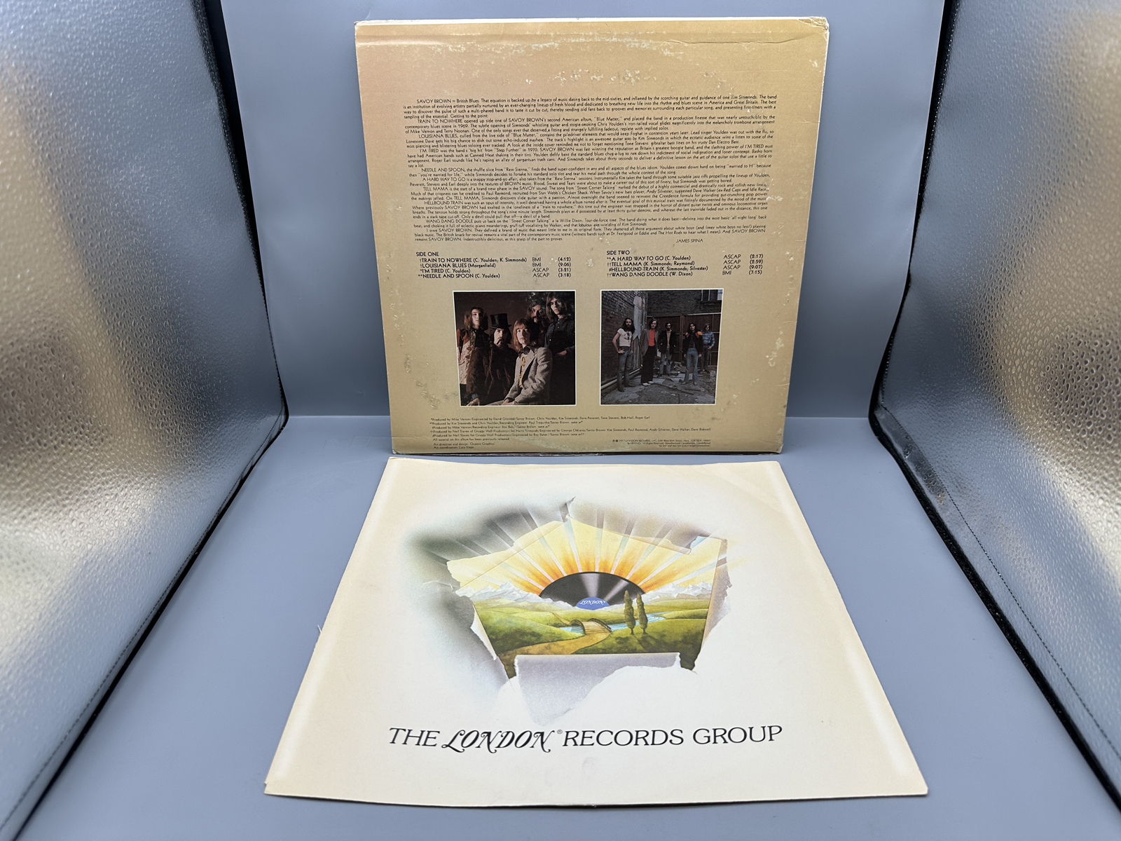 1973 London Records Savoy Brown The Best of Savoy Brown featuring Kim Simmonds Vinyl Album - LC 50000