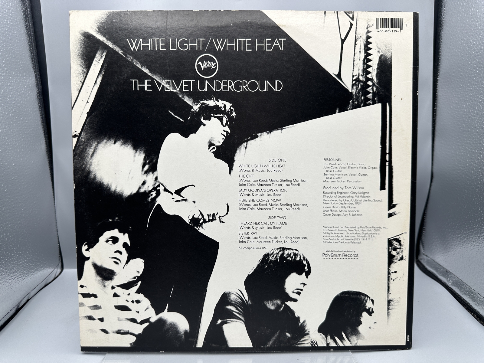 Verve Records The Velvet Underground White Light/White Heat Vinyl Album LP (1985) 422-825 119-1 Y-1 - Special Low Price Reissue - Includes L