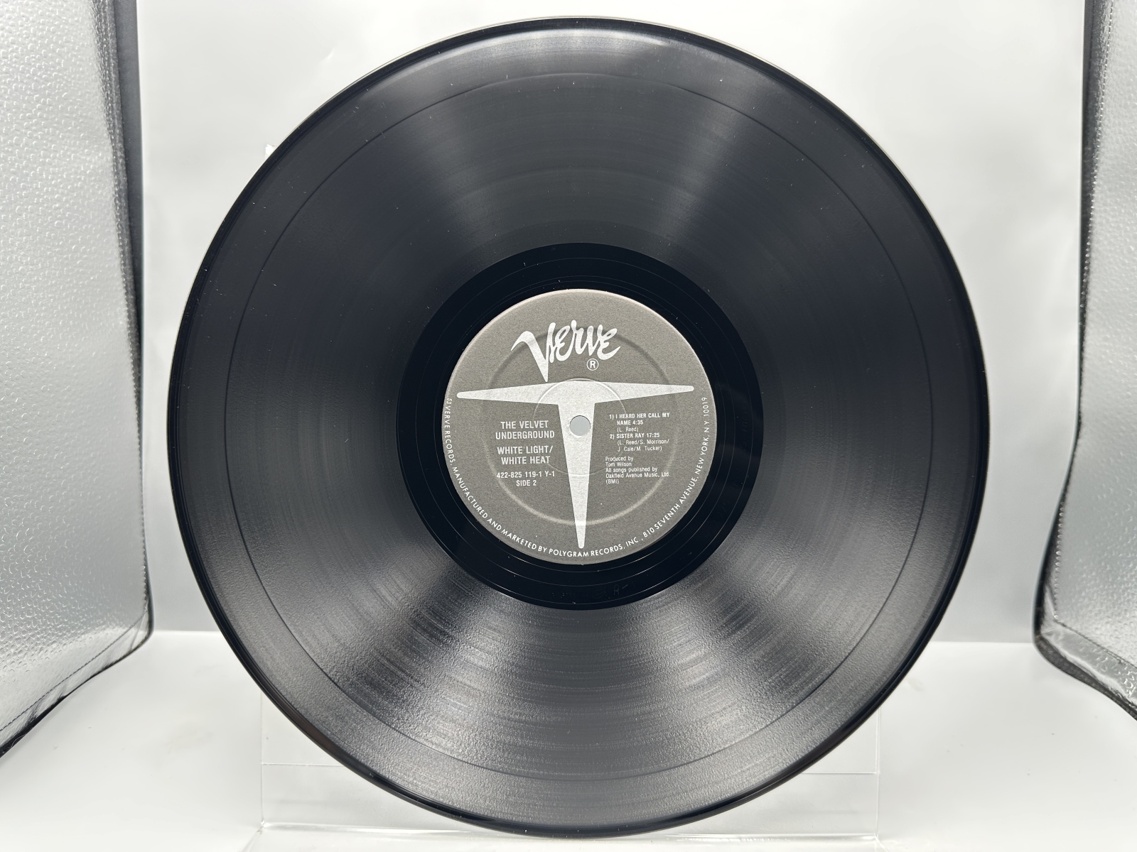 Verve Records The Velvet Underground White Light/White Heat Vinyl Album LP (1985) 422-825 119-1 Y-1 - Special Low Price Reissue - Includes L