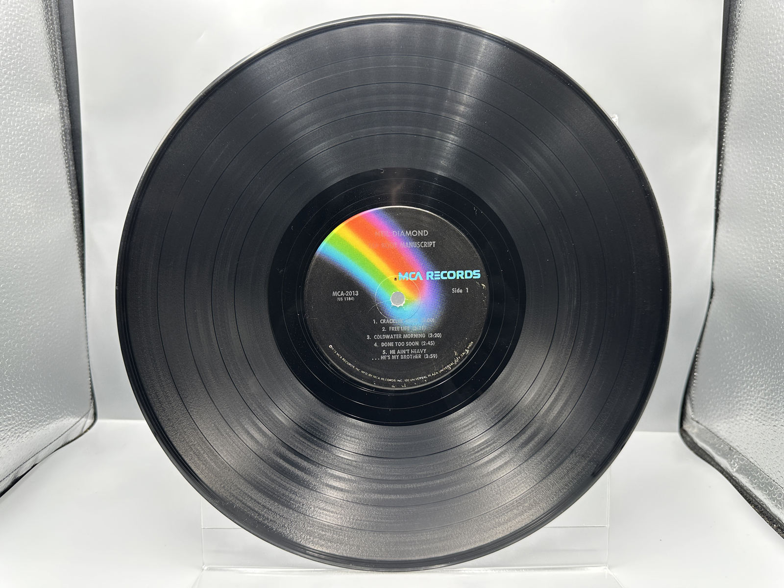 1970 MCA Records Neil Diamond Tap Root Manuscript Vinyl Album - MCA-2013