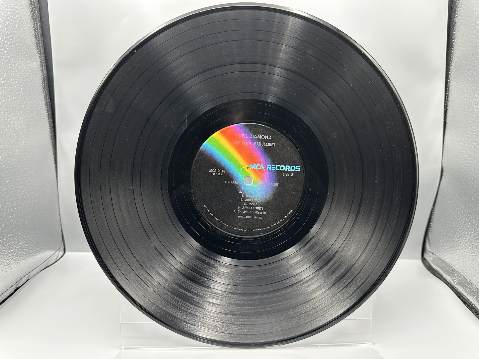 1970 MCA Records Neil Diamond Tap Root Manuscript Vinyl Album - MCA-2013