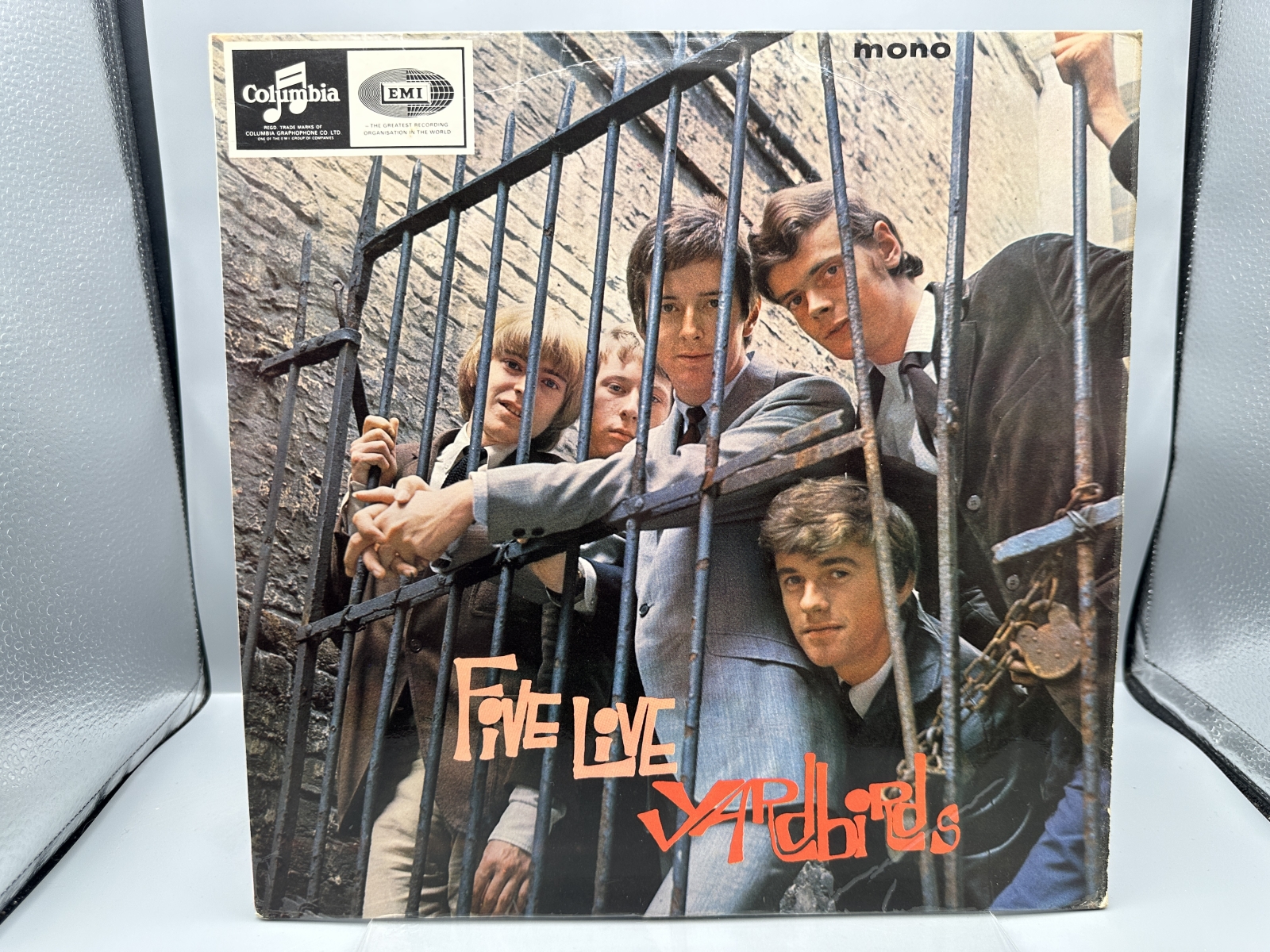 Columbia Records The Yardbirds Five Live Yardbirds Vinyl Album LP (1964) 33SX 1677 - UK Mono First Pressing - Featuring Eric Clapton