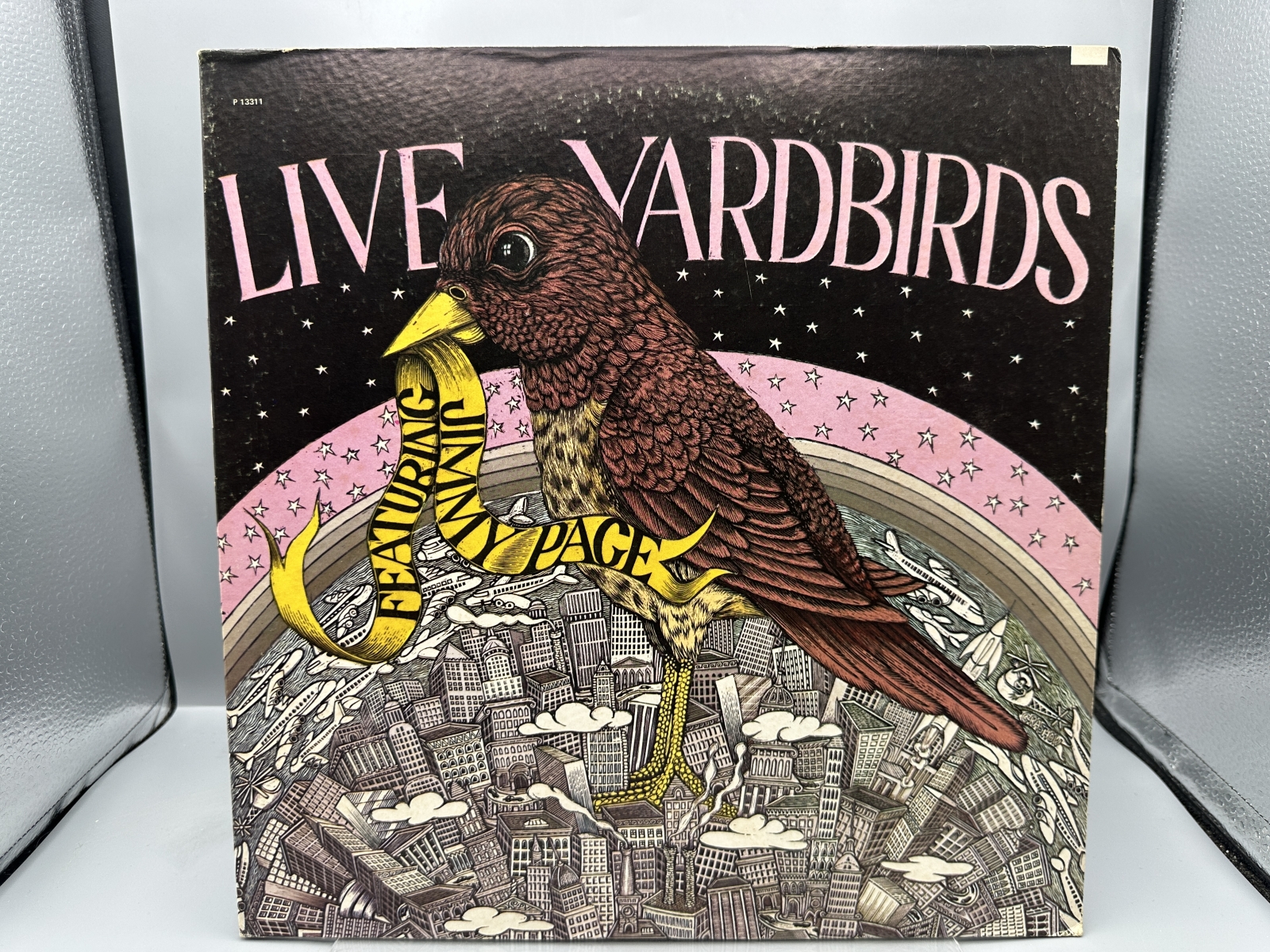 Columbia Special Products The Yardbirds Live Yardbirds! Featuring Jimmy Page Vinyl Album LP (1975) P 13311 - Reissue of withdrawn 1971 album