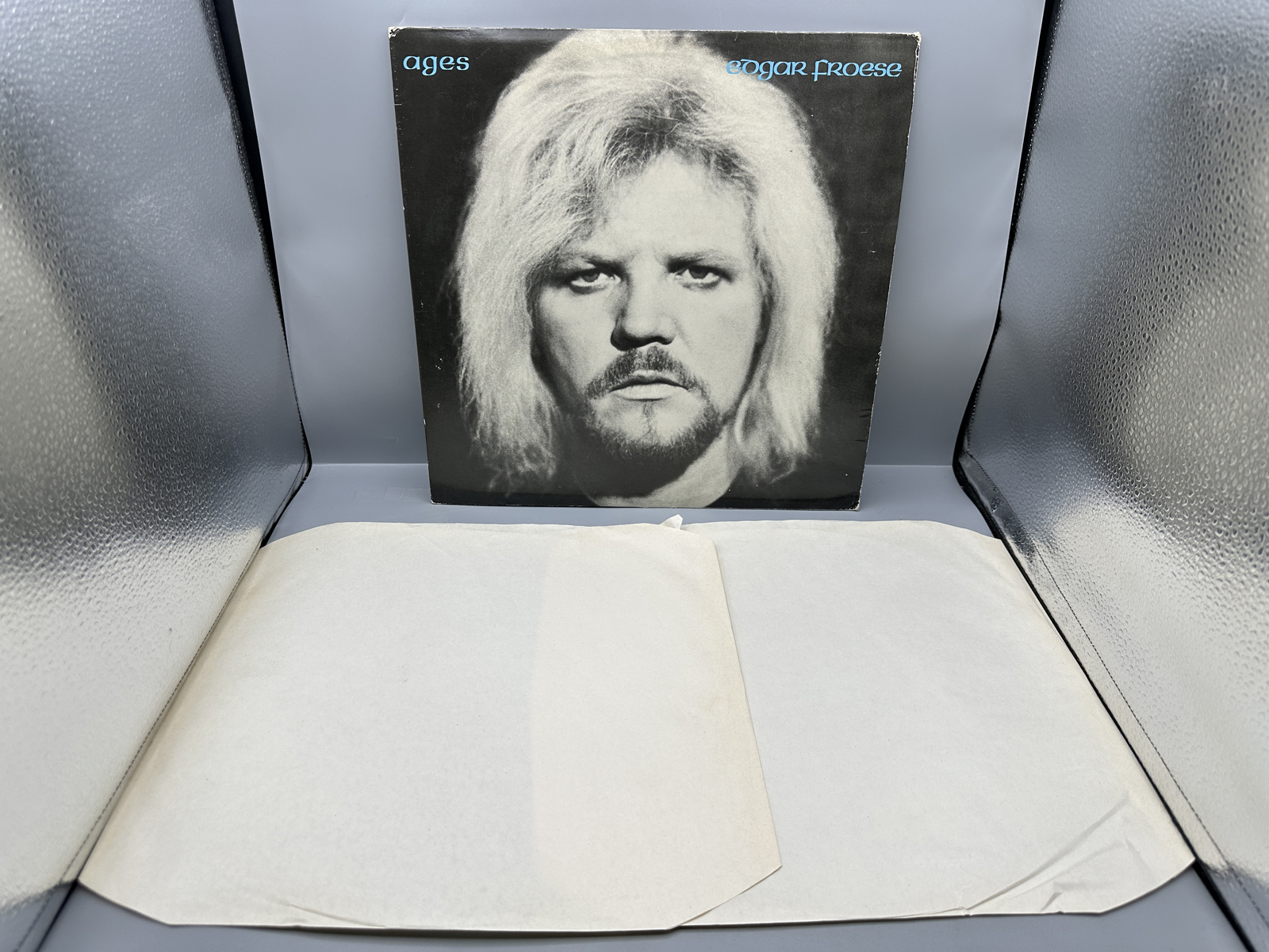1978 Virgin Records Ltd. Edgar Froese Ages Double LP Vinyl Album - VD 2507