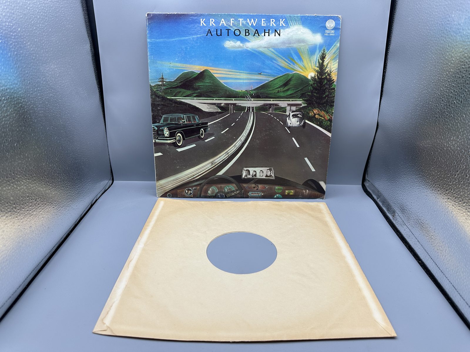 1974 Vertigo Records Kraftwerk Autobahn Vinyl Album - SRM-1-1003