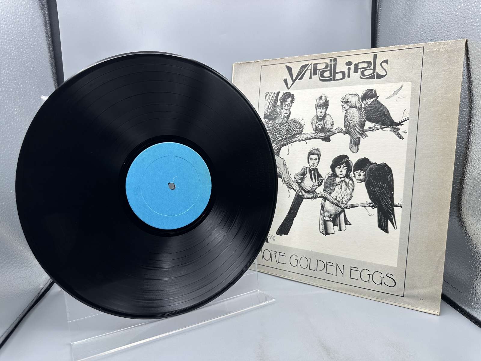 Berkeley Records The Yardbirds More Golden Eggs Vinyl Album LP (1974) N61003 - Trade Mark of Quality Deluxe Series unofficial release with W