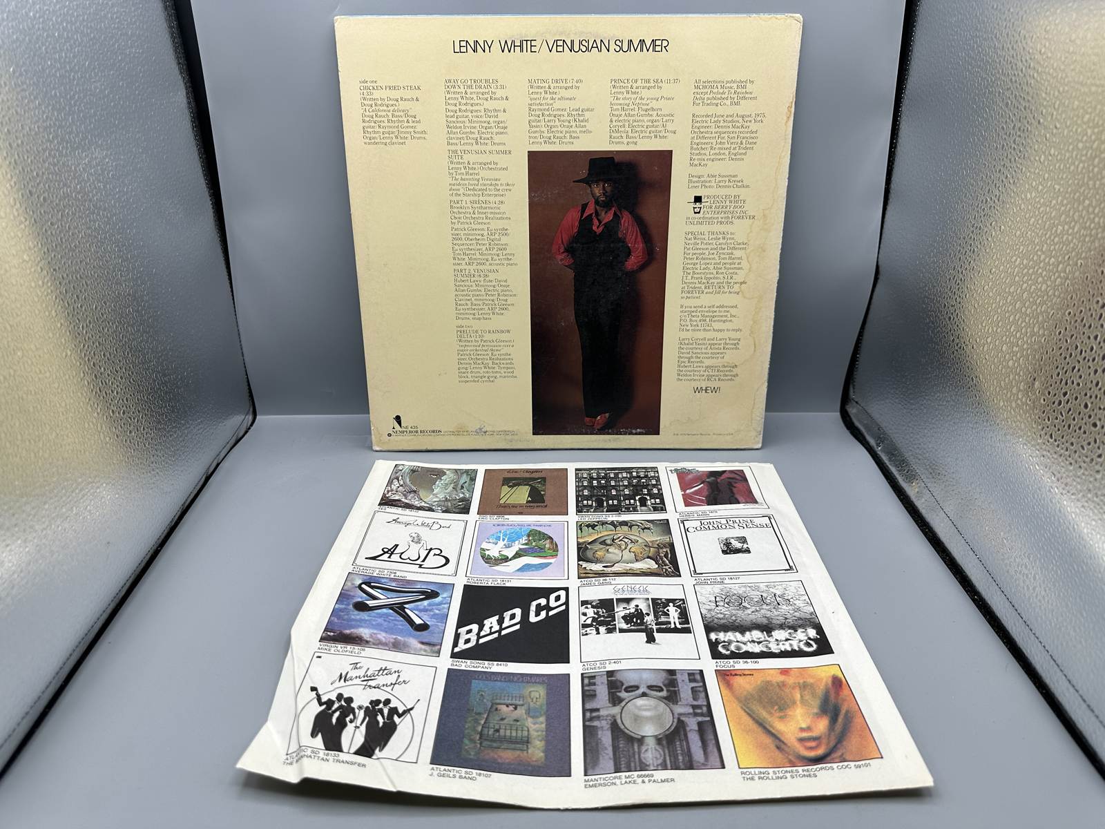 1975 Nemperor Records Lenny White Venusian Summer Vinyl Album - NE 439