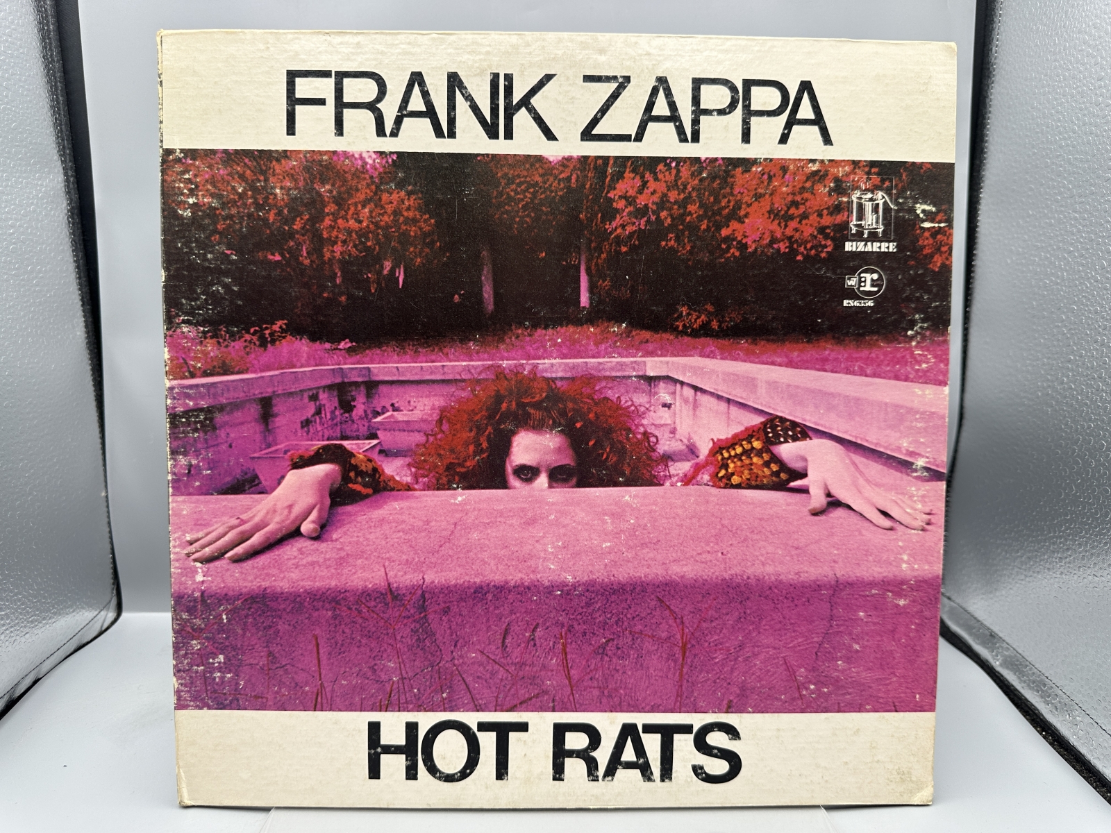 Bizarre Records Frank Zappa Hot Rats Vinyl Album LP (1969) RS 6356 - US Gatefold Pressing with Blue Bizarre Labels
