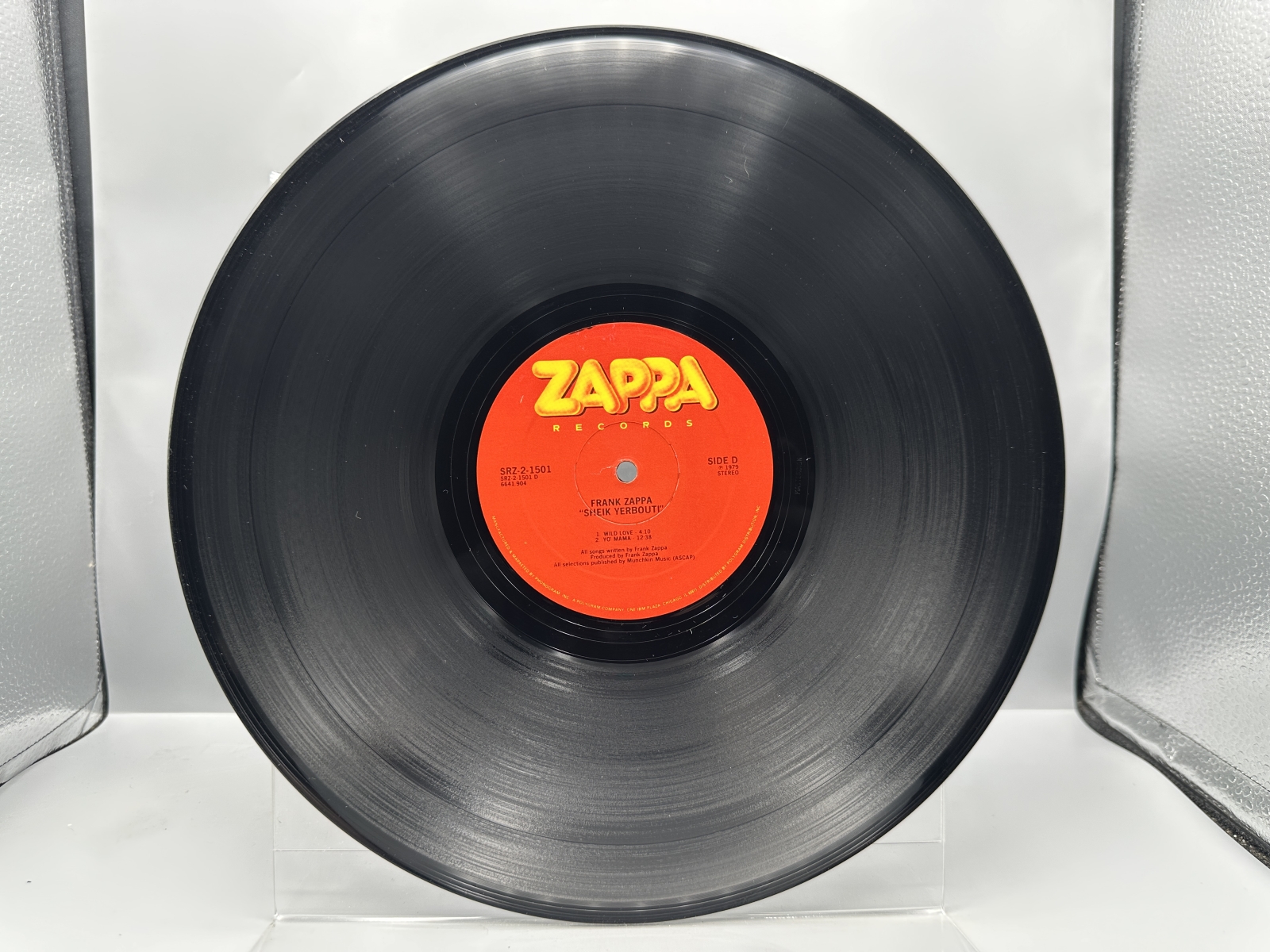 Zappa Records Frank Zappa Sheik Yerbouti 2-LP Vinyl Album (1979) SRZ-2-1501 - Includes original printed inner sleeves