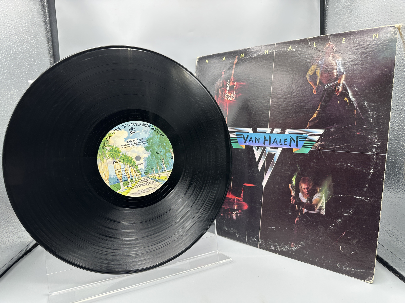 1978 Warner Bros. Records Van Halen Self Titled Vinyl Album - BSK 3075