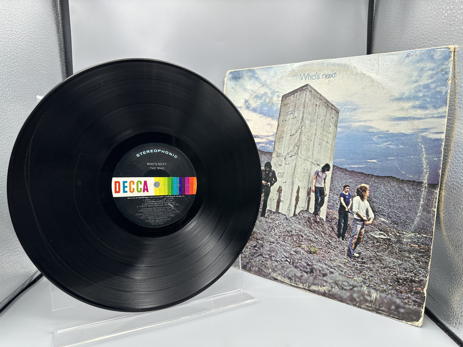 1971 Decca Records The Who Who's Next Vinyl Album - DL 79182