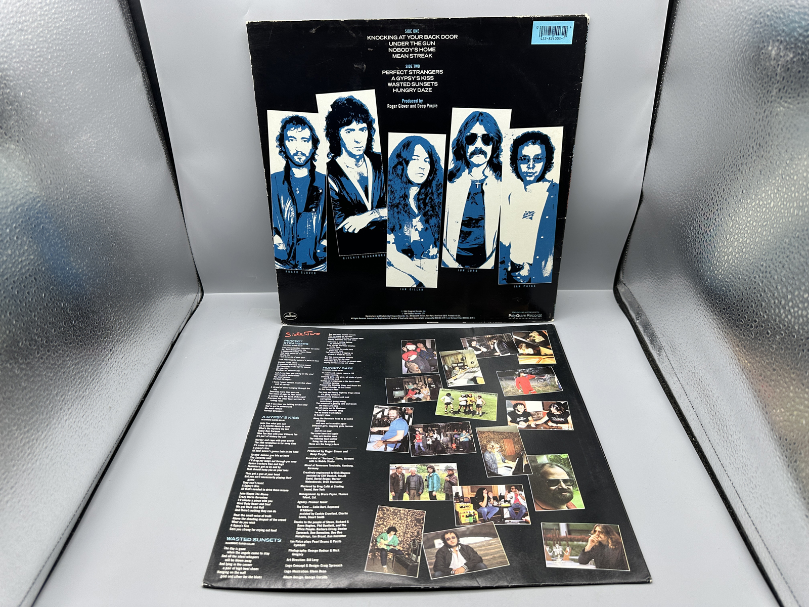 1984 Mercury Records Deep Purple Perfect Strangers Vinyl Album - 422-824 003-1 M-1