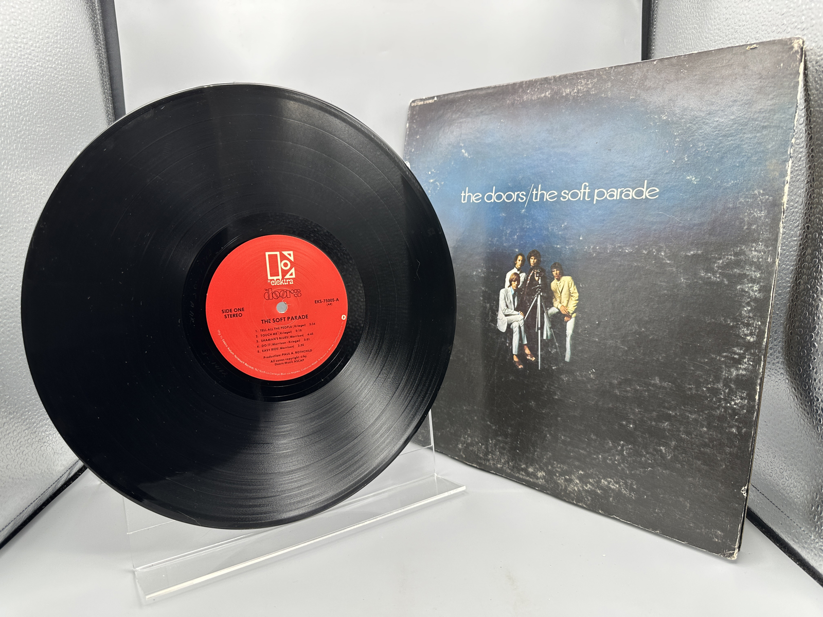 1969 Elektra Records The Doors "The Soft Parade" Vinyl Album - EKS-75005