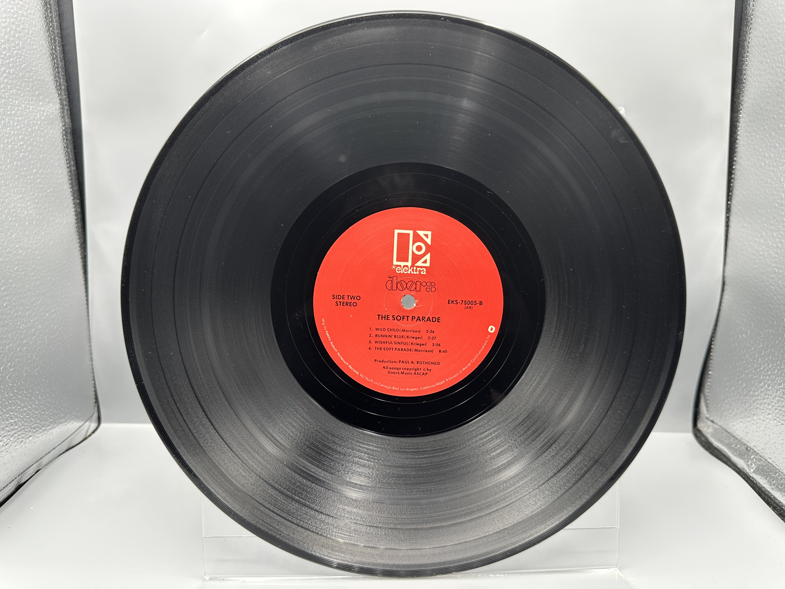 1969 Elektra Records The Doors "The Soft Parade" Vinyl Album - EKS-75005