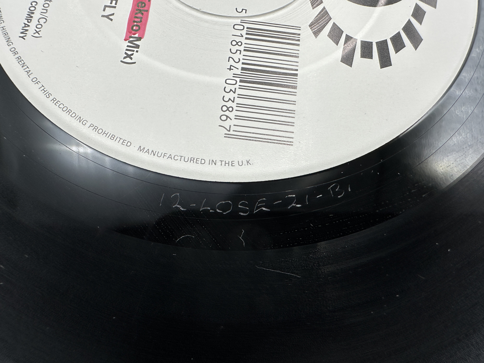 1992 Pulse 8 Records Ltd. Rozalla "Are You Ready To Fly" Single Vinyl Record - 12 LOSE 21