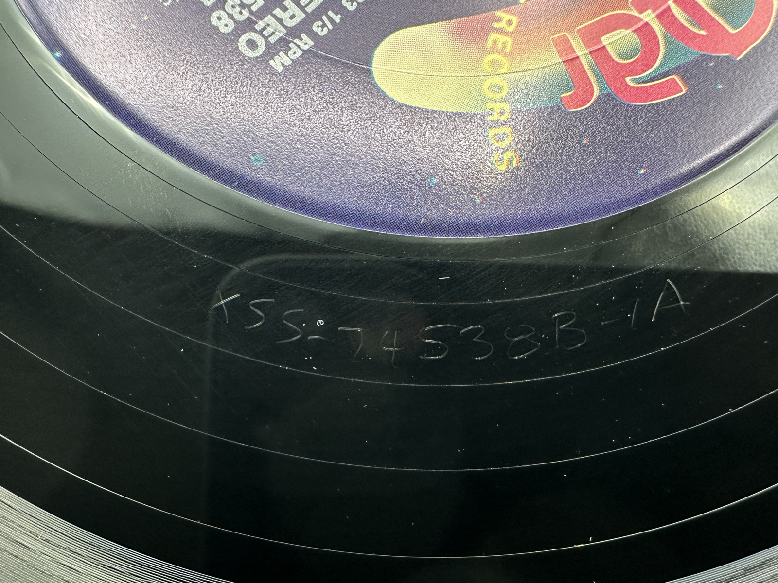 1987 Solar / Epic Records Times 3 Best of My Love Special Mixes Single Vinyl Record - (49 74338)
