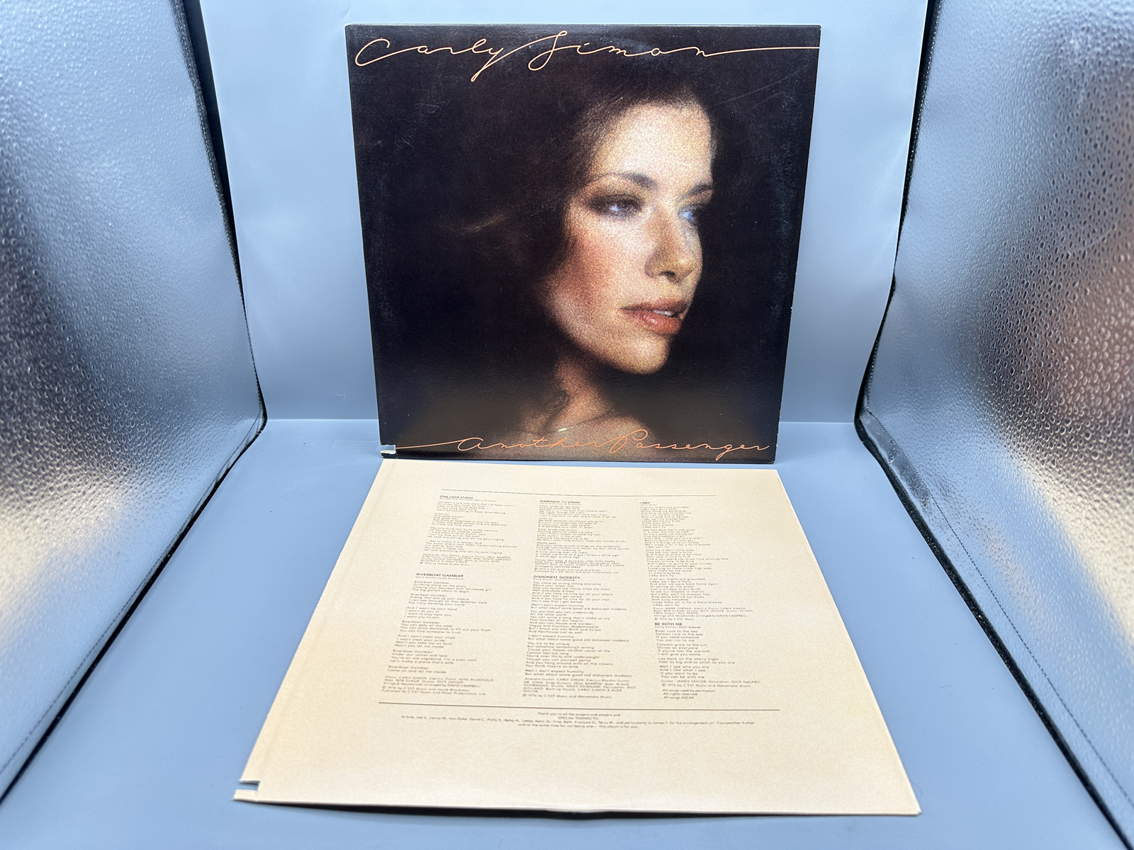 1976 Elektra Records Carly Simon Another Passenger Vinyl Album - 7E 1064