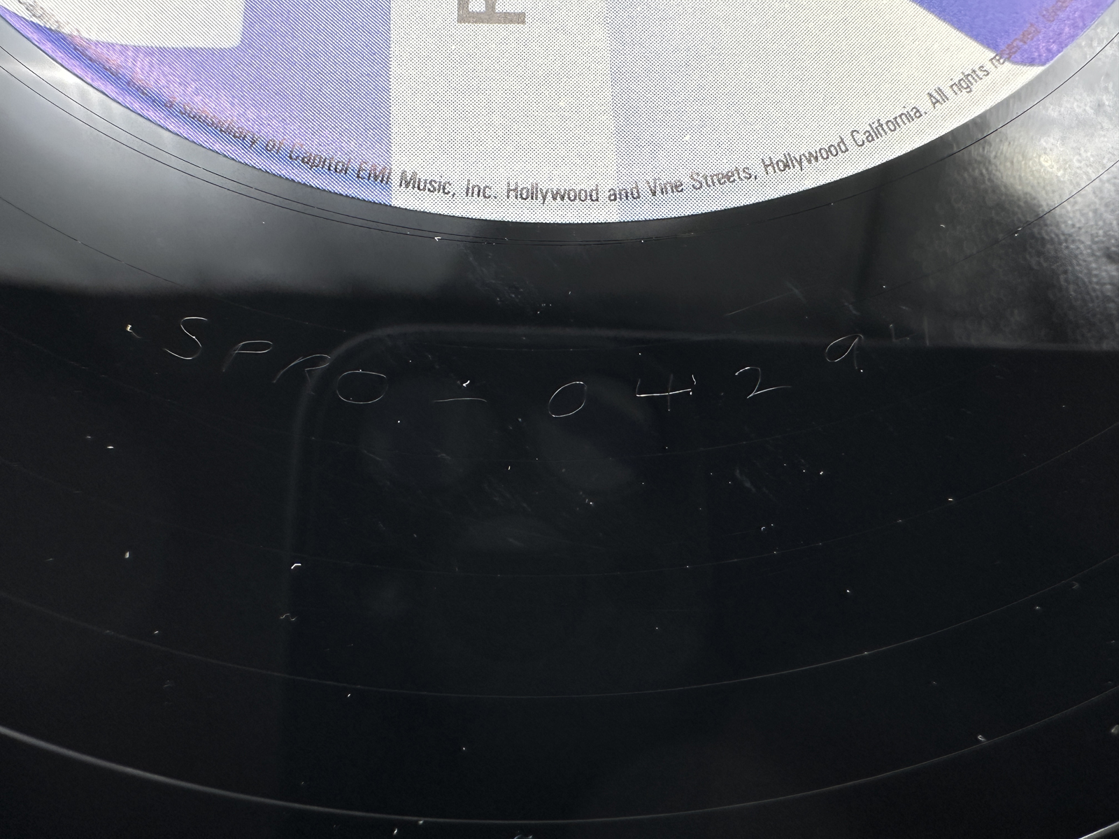 1989 EMI Roxette Dressed For Success Single Vinyl Record - SPRO 10424