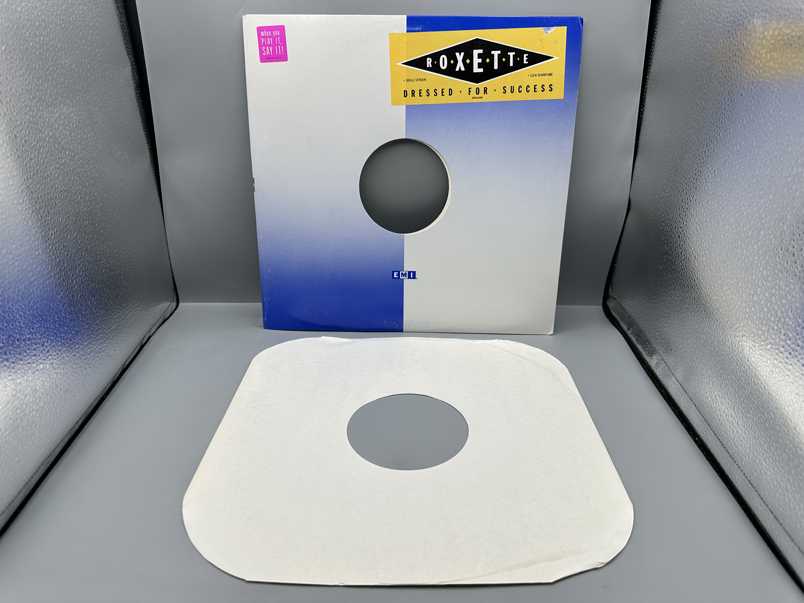1989 EMI Roxette Dressed For Success Single Vinyl Record - SPRO 10424