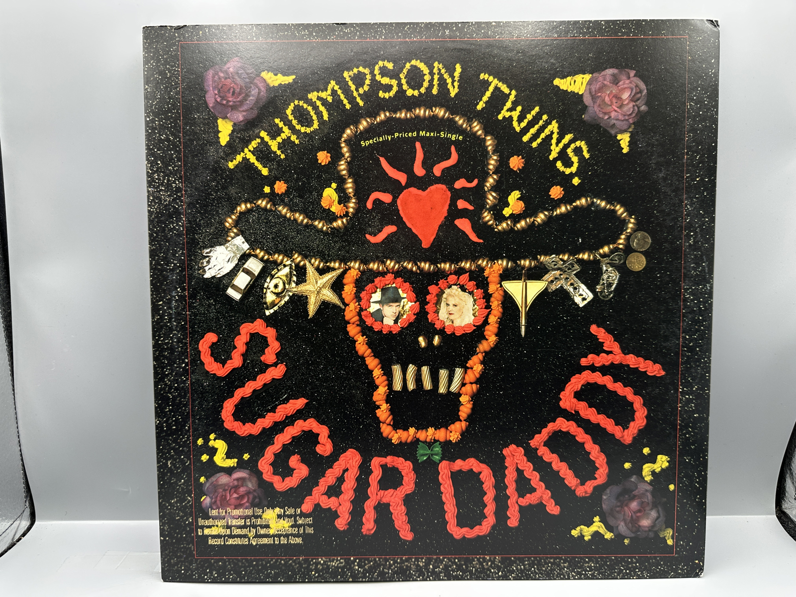 1989 Warner Bros. Records Thompson Twins Sugar Daddy Specialty-Priced Maxi-Single Vinyl Record - 0-21320