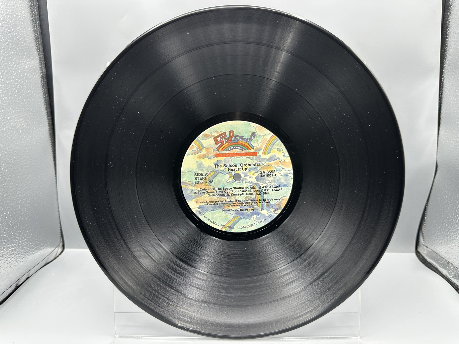 1982 Salsoul Records The Salsoul Orchestra Heat It Up Vinyl Album - SA 8552