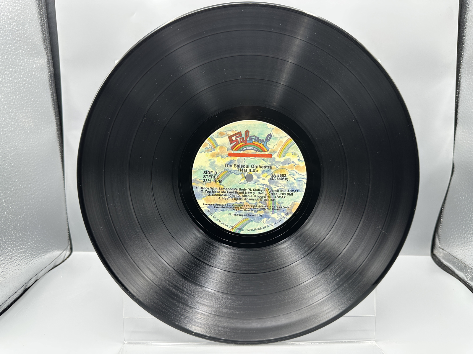 1982 Salsoul Records The Salsoul Orchestra Heat It Up Vinyl Album - SA 8552