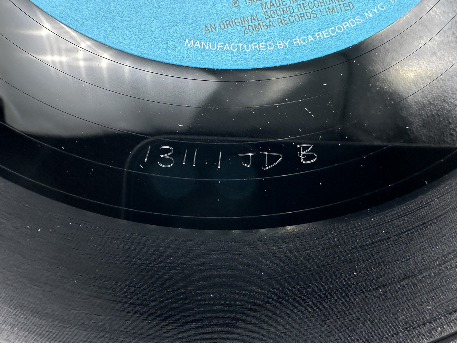 1989 Jive Records / RCA Records Billy Ocean "I Sleep Much Better (In Someone Else's Bed)" Single Vinyl Record - #1311-1-JD