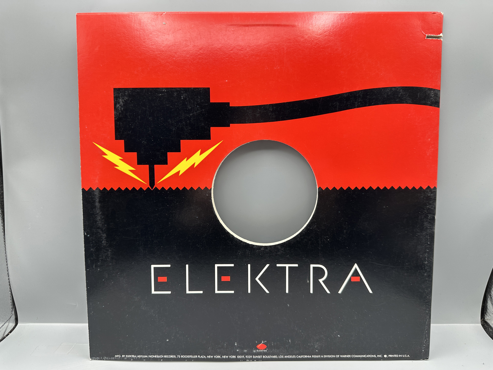 1987 Elektra Records The Screaming Blue Messiahas 'I Wanna Be a Flintstone' Promo Single Vinyl Record - ED 5262